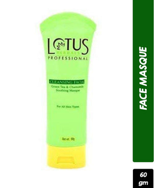 Lotus Professional Cleansing Facial Green Tea And Chamomile Soothing Masque