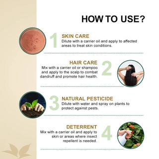 Vrishvrindaa Neem Oil - Fights Acne & Controls Dandruff 25ml