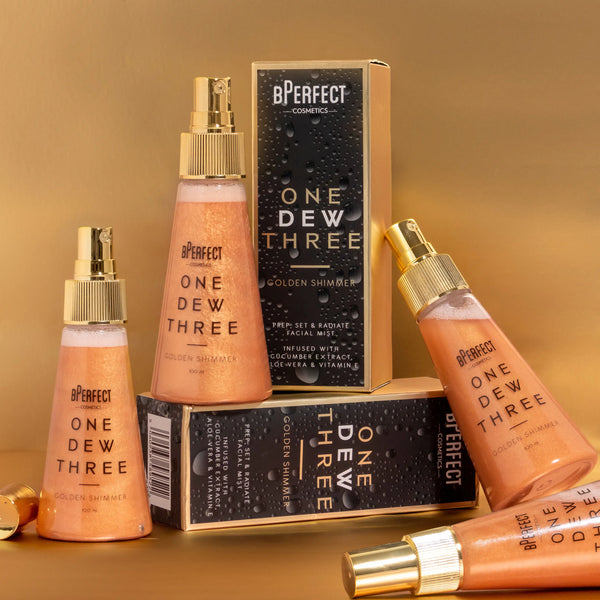 Bperfect One Dew Three - Golden Shimmer Setting Spray 100ml