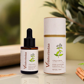Vrishvrindaa Cinnamon Oil - Clears Skin & Refreshes Mind 25ml