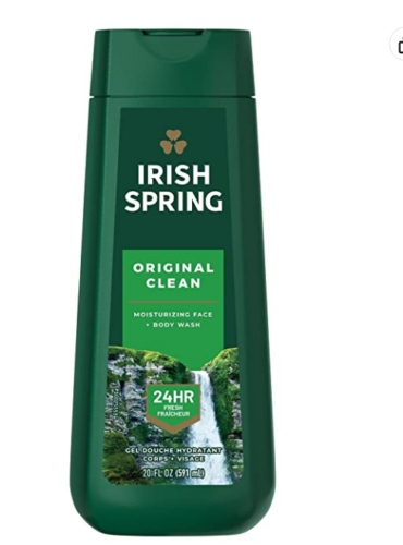Irish Spring Body Wash Moisturizing Face and Body Wash
