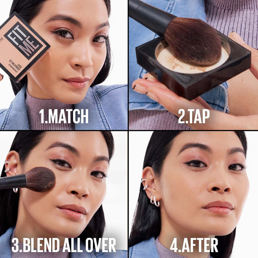 Maybelline Setting Powder Fit Me Loose Powder 16H Wear 10gm
