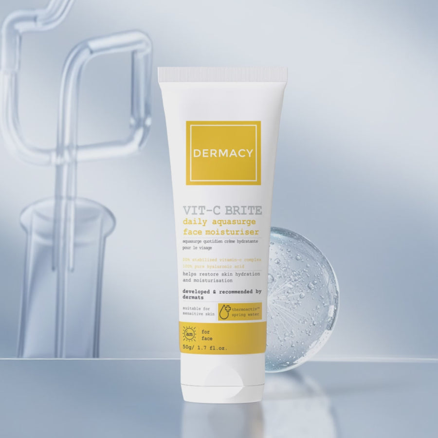 DERMACY VIT-C BRITE daily aquasurge face moisturiser 50gm
