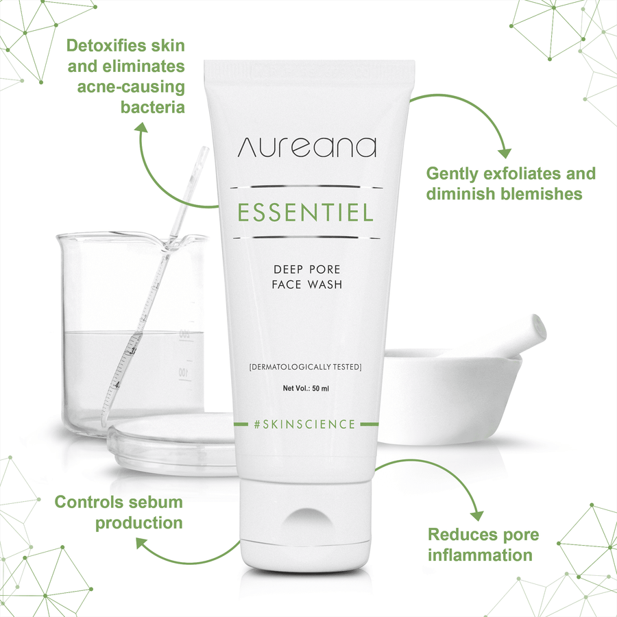 Auric By Aureana Essential Charcoal Cleansing Gel