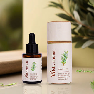 Vrishvrindaa Rosemary Oil - Hair Growth & Mental Clarity 25ml