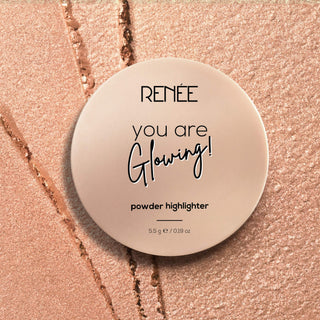 RENEE You Are Glowing Powder Highlighter With Luminous Shine, 5.5g