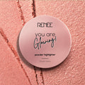 RENEE You Are Glowing Powder Highlighter With Luminous Shine, 5.5g