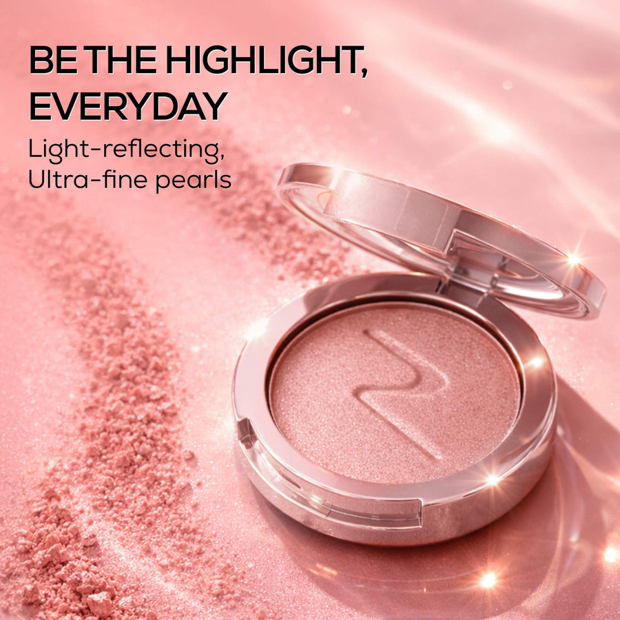 RENEE You Are Glowing Powder Highlighter With Luminous Shine, 5.5g