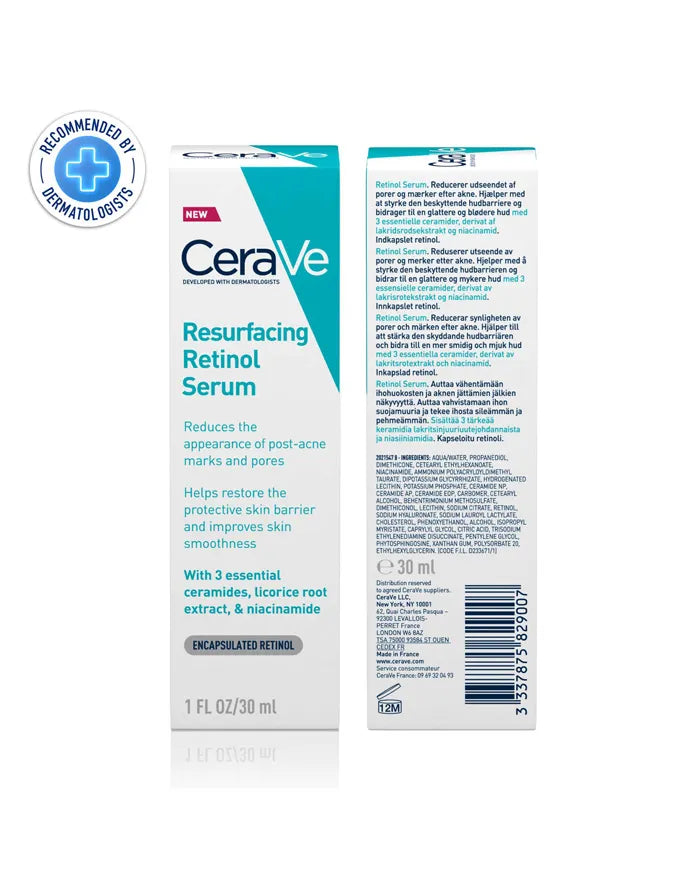 Cerave Resurfacing Retinol Serum 30Ml