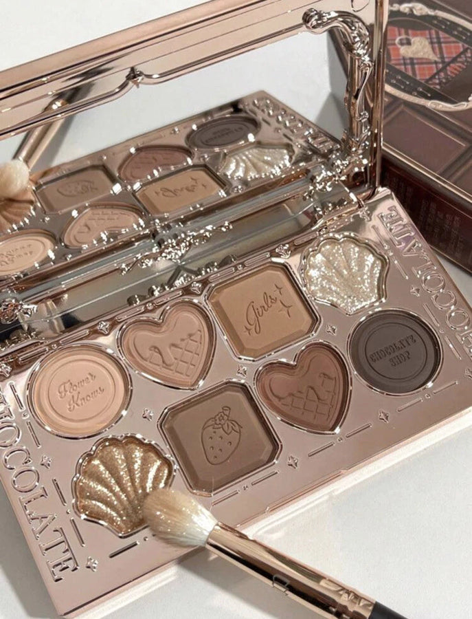 Flower knows Chocolate Series Eyeshadow Palette