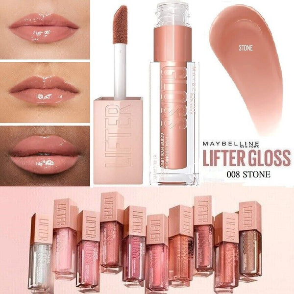 Maybelline Lifter Gloss, Hydrating Lip Gloss with Hyaluronic Acid