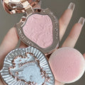 Flower Knows Unicorn Embossed Blush (Snowy Pearl 01