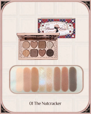 Flower knows Chocolate Series Eyeshadow Palette