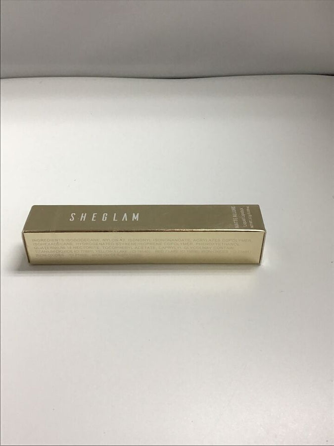 Sheglam matte allure liquid lipstick - Cosmopolitan