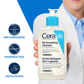 Cerave SA Smoothing Cleanser For Dry, Rough, & Bumpy Skin