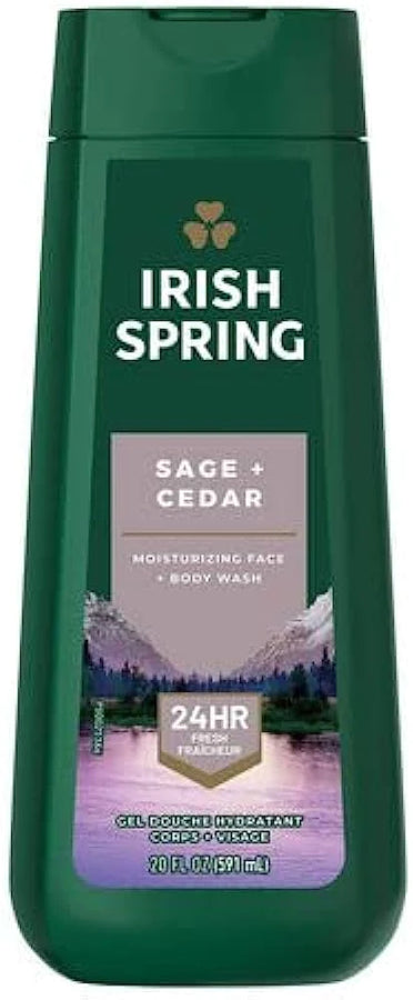 Irish Spring Body Wash Moisturizing Face and Body Wash