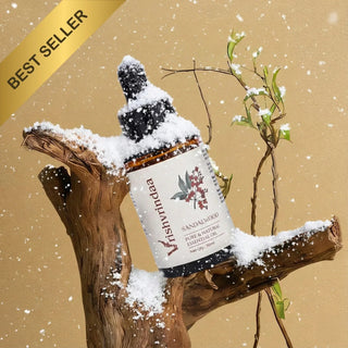 Vrishvrindaa Sandalwood Oil – Refreshes & Brightens Skin 20ml