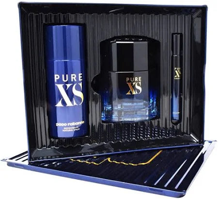 Paco Rabanne Pure XS For Men Eau De Toilette 3 Set