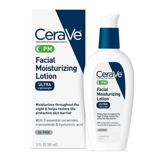 CeraVe PM Facial Moisturizing Lotion Ultra Lightweight Oil Free