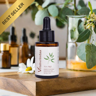 Vrishvrindaa Tea Tree Oil – Clears Pimples & Clarifies Skin 25ml