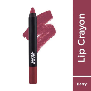 Nykaa Matte-ilicious Lip Crayon, Matte Finish