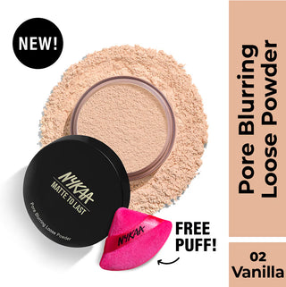 Nykaa Cosmetics Matte to Last Loose Powder