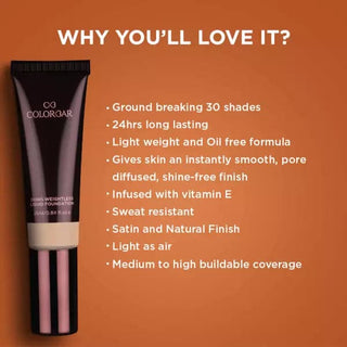 Colorbar 34Hrs Weightless Liquid Foundation