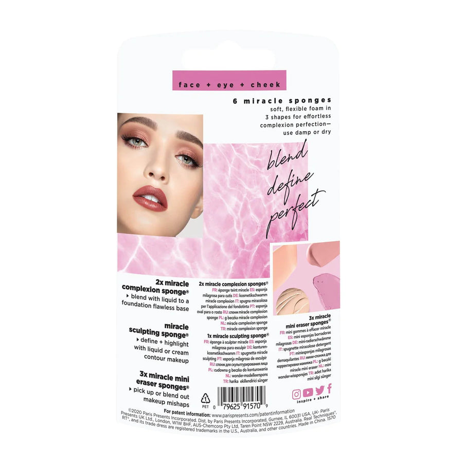 Real Technique Miracle Complexion Sponges, 6 Count