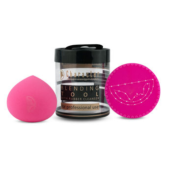 Character Blending Tool Sponge with Cleaner