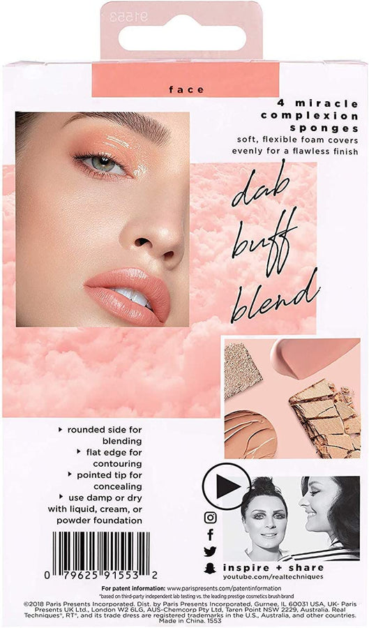 Real Techniques 4 Miracle Complexion -RT91553