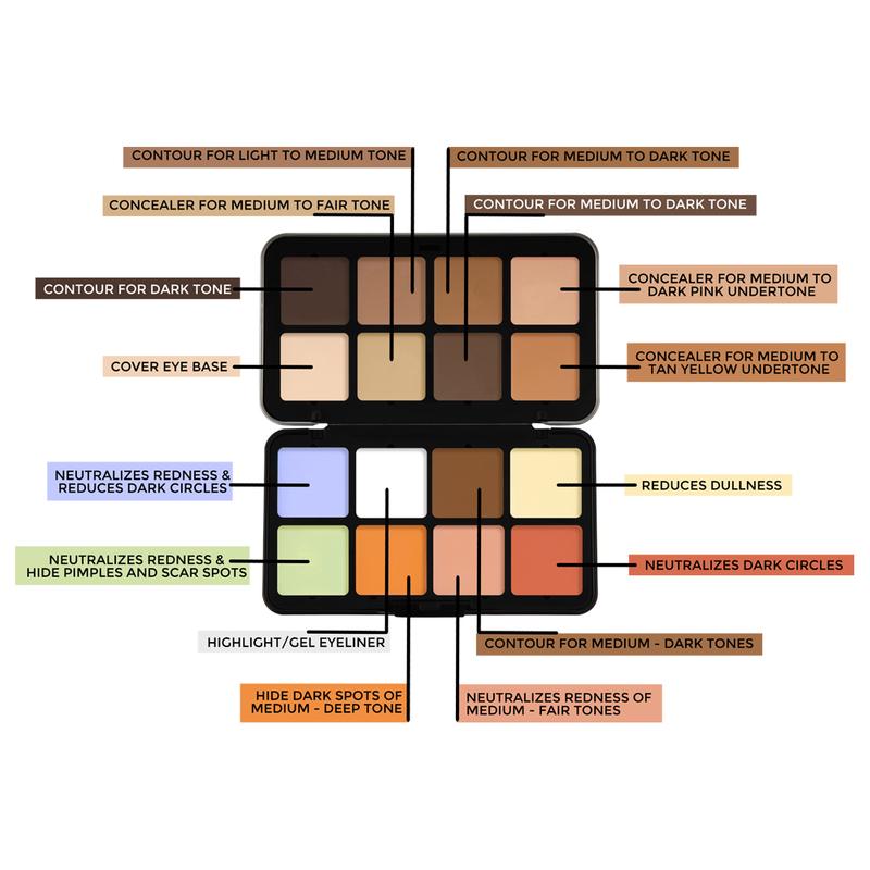Forever 52 16 Color Camouflage HD Palette